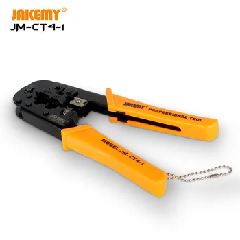 JAKEMY JM-CT4-1 6P 8P Ножица За Рязане на тел телефон Професионални Клещи За кримпване на Мрежовия кабел Ремонт на Интернет-кабел