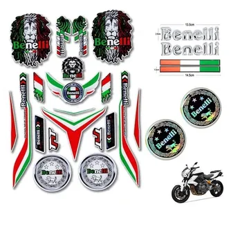 Етикети в страничната лента на мотоциклет Benelli Стикери за каска за мотоциклет Benelli 600 300 250 302 TNT125 TRK502X