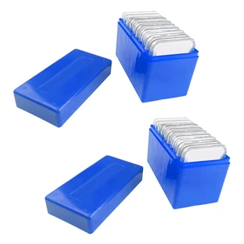 RISE-2X Квадратен пластмасов държач с капацитет от 10 монети, кутия за съхранение на плочи, калъф Подходящ за PCCB NGC PCGS