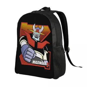 Аниме-раница Mazinger Z за мъже и жени, водоустойчив училищна чанта за колеж НЛО Robot Grendizer, чанта за книги с принтом
