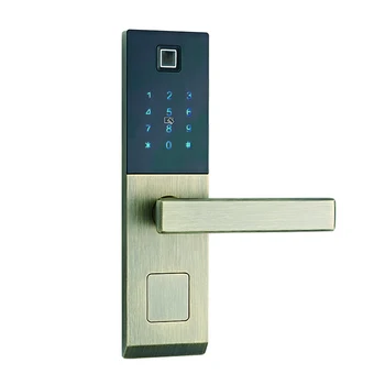 Ttlock Интелигентна система за заключване на вратите с пръстов отпечатък, биометрични заключване, без ключ, интелигентна заключване с парола