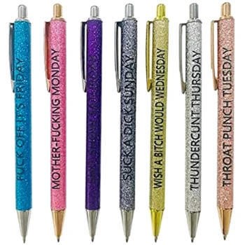 Комплект Химикалки за Ежедневната Работа на 7 Pen Описание за Офис, Подарък За колеги и Приятели С Отношението към Възрастните