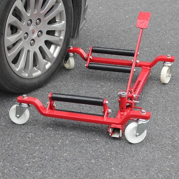 Хидравлична количка за колела на автомобил с тегло от 1500 ПАУНДА Крик за повдигане на гуми на колата за ремонт на автомобили