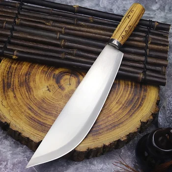 Серия ножове за рязане на кости от хромирана стомана one с дебела фитил, нож за почистване на месо нож за бръснене, свине и овце за месо