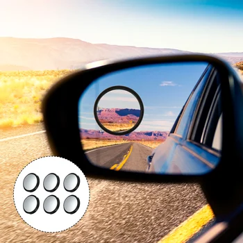 3 Отношение на дъщерно дружество на огледалата за обратно виждане Сляпа зона на автомобила Широкоъгълен пластмасова куполна кола
