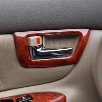 Украса на капака на вътрешния дръжката на вратата на колата, защитни стикери за украса на вратата на купата на Toyota Corolla E120 /E130 2000-2006 г.