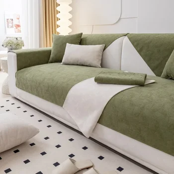 Възглавница за диван модел Four Seasons Универсален нескользящий калъф за дивана, който предпазва от котешки драскотини, Модерен, лесен за носене за дивана, тканевое кърпа