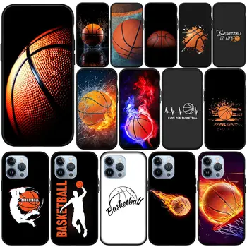 Калъф за телефон Баскетбол Fans Cover за Apple iPhone 14 15 Плюс 13 12 Mini Pro Max XR + 13Pro 14 + 15 + Мек калъф Funda