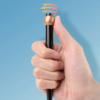 Гел химикалки OFBK Golden Ball Офис дръжка за намаляване на стреса 0,5 мм, фини Неутрални дръжка за подарък