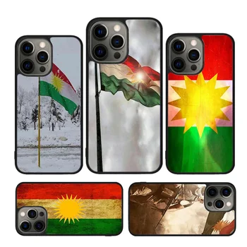 Дизайнерски Калъф В Стил Хартата на Кюрдистан За iPhone 15 SE 2020 XR XS X Max 6S 7 8 Plus 12 13 Mini 11 12 13 14 Pro Max Калъф-Броня