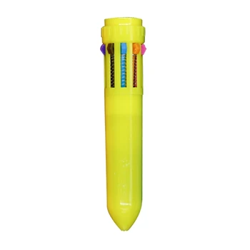 B36C, 1 бр. за Боядисана химикалка химикалка, 0,5 mm, химикалка химикалка-совалка, 10 цвята, химикалка писалка за барел