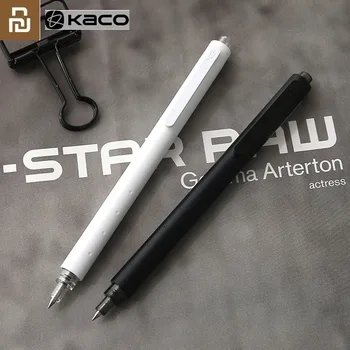 Youpin KACOGREEN Rocket с черно мастило, прибиращ се гел писалка, 10 бр., за писане на учениците, Пластмасов неутрална дръжка за офиса и училище