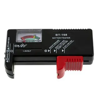 Дигитален тестер на капацитета на батерията, интелигентен електронен индикатор за измерване за 9 от 1,5 батерии тип AA AAA, C, D