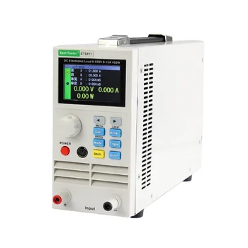ET5411 500V/15A 400W точност ръководят Програмируем Професионален Тестер за Зареждане на Батерията Dc Електронна Натоварване Тестер Капацитет на Батерията