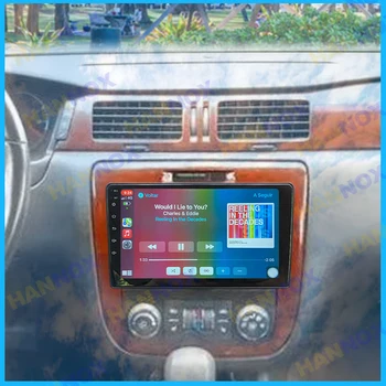 Автомагнитола HANNOX Android за Chevrolet impala 2005-2014 Автомобилен мултимедиен плейър GPS NAVI Главното устройство с рамка Bluetooth Камера