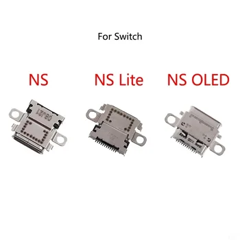 За конзолата Switch Lite OLED джак Type-C Конектор за зарядно устройство за NS Switch OLED USB порт за зареждане
