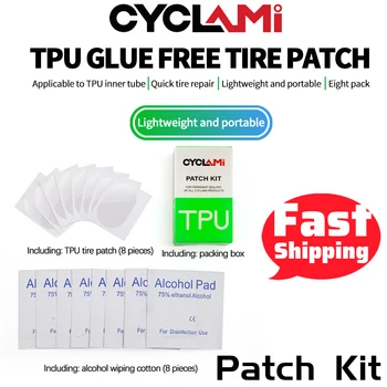 Комплект накладки CYCLAMI Ridenow за тръби за автомобилния наем/каране на колело по чакъл, вътрешна тръба, Сверхлегкая гума Super