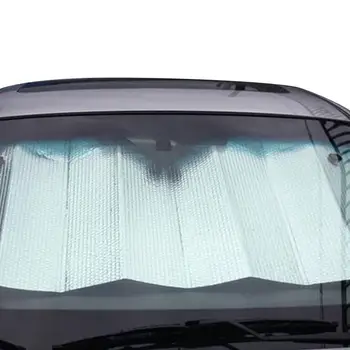 Отразяваща сенника за кола, автоматично сенника на предното стъкло, Отразяваща козирка, със защита от ултравиолетови лъчи, лесен монтаж, практичен автомобил