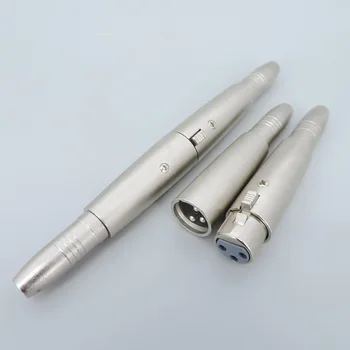 микрофон 3-Пинов XLR Съединители-изход за 1/4 Инча 6,35 мм, 6,5 мм Моно Жак-Изход аудио кабел Адаптер за Микрофон a