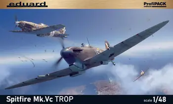 Eduard 82126 1/48 Spitfire Mk.Vc Trop ProfiPACK (пластмасов модел)