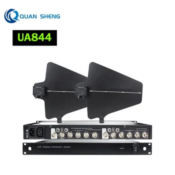 UA844 Система за разпределение на антена UHF Усилвател на сигнала Ивица на 5-Канален Объединитель Разпределение на мощността на антената UA844