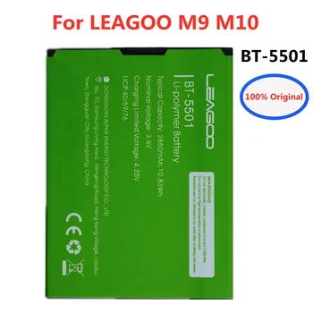 Нов 2850 mah Оригинална Батерия на Телефона BT-5501 За LEAGOO M9 M 9 M10 M 10 BT5501 Висококачествени Сменяеми Акумулаторни Батерии