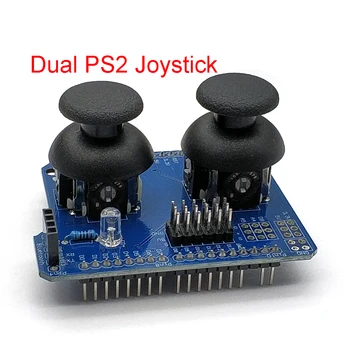 Електронни градивни елементи Двойна игра стик на PS2 Модул бутоните на джойстика е Съвместим с за UNO R3