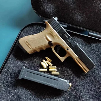 1:3 Играчка пистолет Глок 17, преносим, ключодържател, Мини-метален Desert Eagle M1911, модел пистолет за оцеляването на Джедаите за възрастни, Подарък за деца