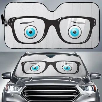 Притеснявам се за очите си с очила Авто козирка автоаксесоари сенника на Предното стъкло на колата на сенника