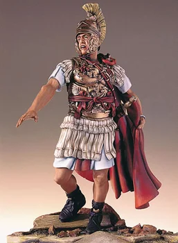 Неокрашенный комплект 1/18 90 мм римският рицар-Легат 90 мм фигурка Историческа личност, Определени от смола
