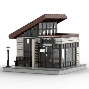 Модел книжарница Набор от играчки за модулно изграждане за събиране 2060 парчета MOC Build
