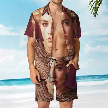 Продава се мъжки плажен костюм Sharon Stone Classic, брючный костюм от 2 теми, благородна домашна новост
