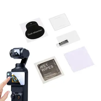 Филм От Закалено Стъкло 9H HD За Обектива на Камерата DJI OSMO Pocket 3, Защитно покритие От Надраскване, Фолио За Обектива, Аксесоари За Фотоапарати