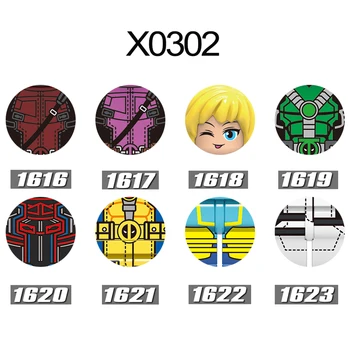 X0302 X0338 Единичен разпродажба на Колекцията на герои от киносериалов, градивните елементи, фигурки, забавни играчки за деца, подаръци