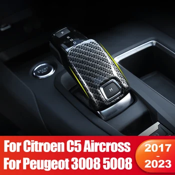За Peugeot 3008 5008 GT Citroen C5 Aircross 2017 2018 2019 2020 2021 2022 2023 Дръжка на скоростния Автомобил на Капака на Главата Кутия Аксесоари