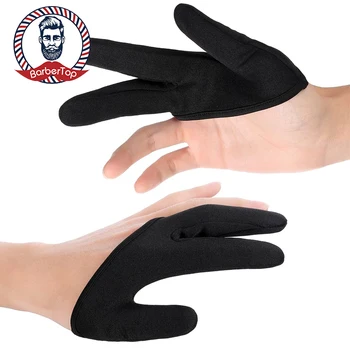 1 бр. топлоустойчиви ръкавици, ръкавици без пръсти на 3 пръста, защитни ръкавици, ръкавица маша, за многократна употреба топлинни ръкавици, Фризьорски инструменти за оформяне на косата